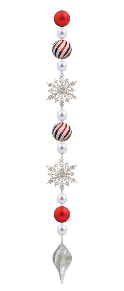 Ornament Drops 8' - 6 Color Choices