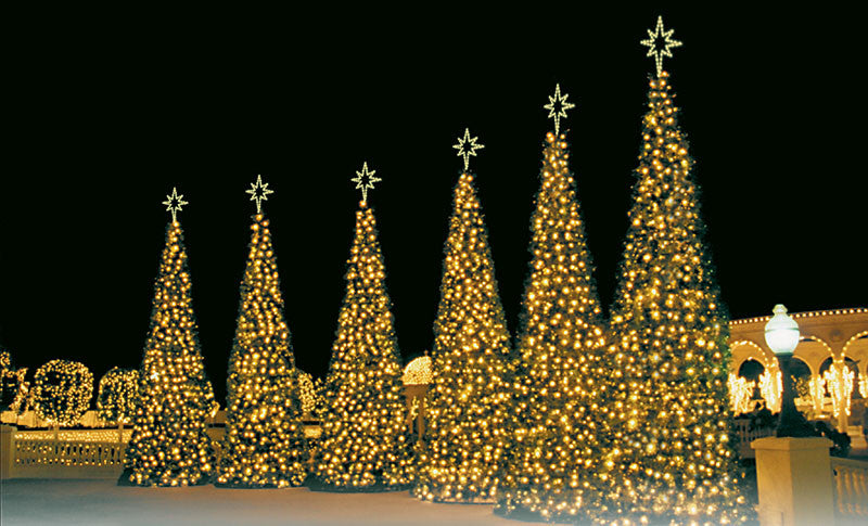 Center Pole Garland Trees