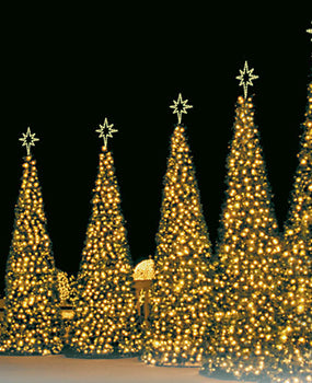 Center Pole Garland Trees