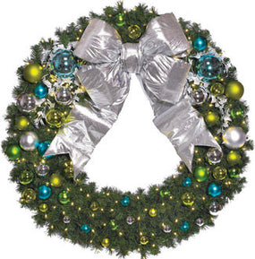 Coastal Wreath - 3' to 8' Sizes with LED Mini Lights