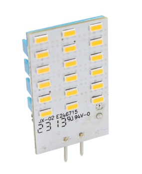 Brilliance LED Dimmable Rectangle G4 Wafer Bipin 2700K