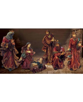 Fiberglass Nativity Scene Set