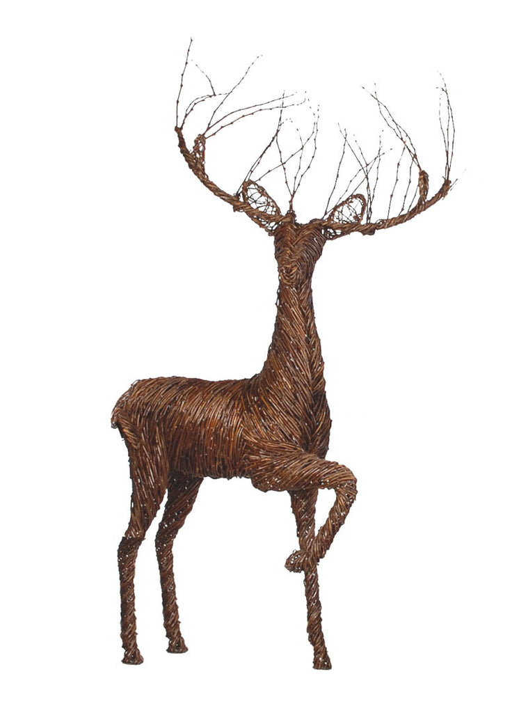 Grapevine Prancing Buck (Lit or Unlit)