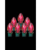 Incandescent C7 Transparent Bulbs (Case of 25) 4 Colors
