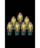 Incandescent C7 Transparent Bulbs (Case of 25) 4 Colors