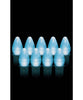 LED C9 Faceted Bulbs (Case of 25) 9 Colors
