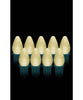 LED C7 Faceted Bulbs (Case of 25) 9 colors