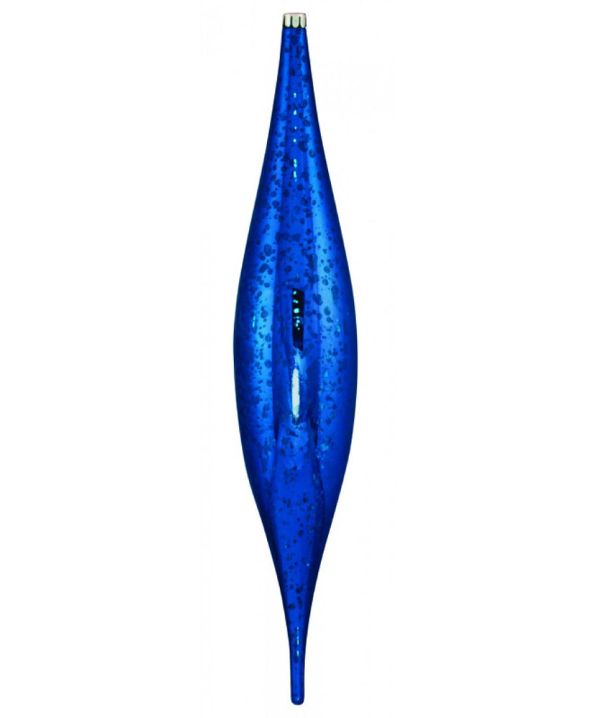 Mercury Oval Drop Ornaments (Set of 12)