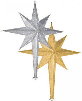 LED Moravian Star Tree Topper