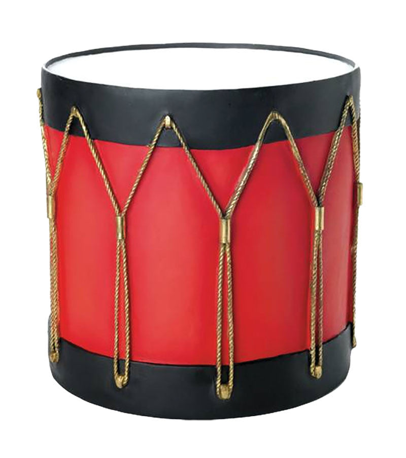 Red and Black Drum Base Display