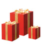 Red Giant Fiberglass Gift Box