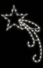 Pole Mount - 7' Shooting Star with LED Lights