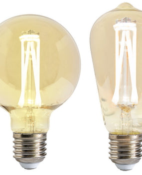 Vintage LED Bulbs with 4 LEDs