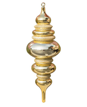 Finial Ornament 23" Red, Silver or Gold (Set of 4)