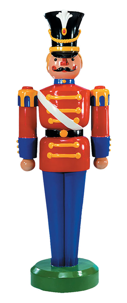 Fiberglass Toy Soldier Half 75"