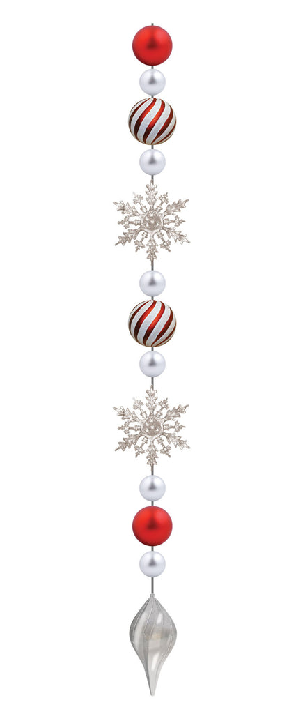Ornament Drops 8' - 6 Color Choices