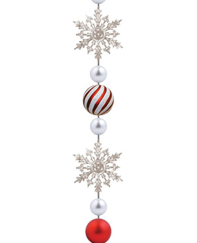 Ornament Drops 8' - 6 Color Choices
