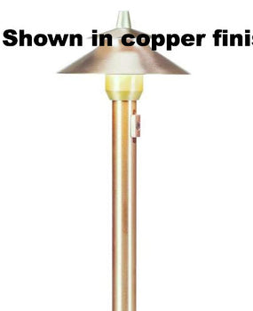 Shown in copper finish