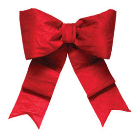Designer Two-Loop Red Bow - 18" to 24" sizes