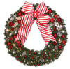 Candy Cane Wreath - 3' to 8' Sizes
