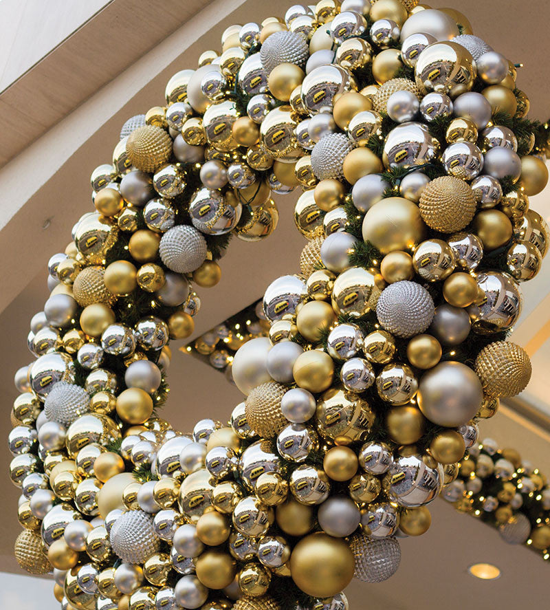 Elite Wreaths - 4' - 10' Sizes with LED mini lights
