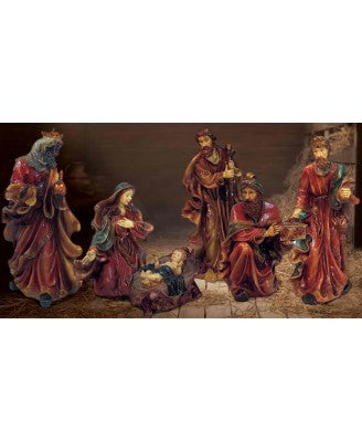 Fiberglass Nativity Scene Set
