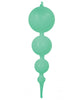 Designer Glass Finial Ornaments (Set of 6) 2 sizes in 14 colors