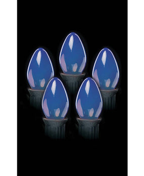 Incandescent C7 Opaque Bulbs (Case of 25) 6 Colors
