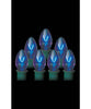 Incandescent C7 Transparent Bulbs (Case of 25) 4 Colors