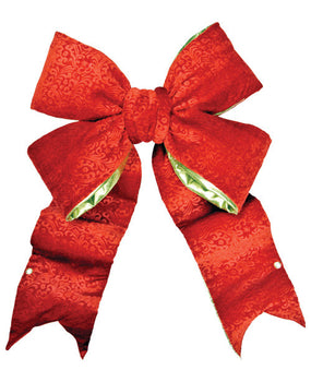 Red Brocade Bow