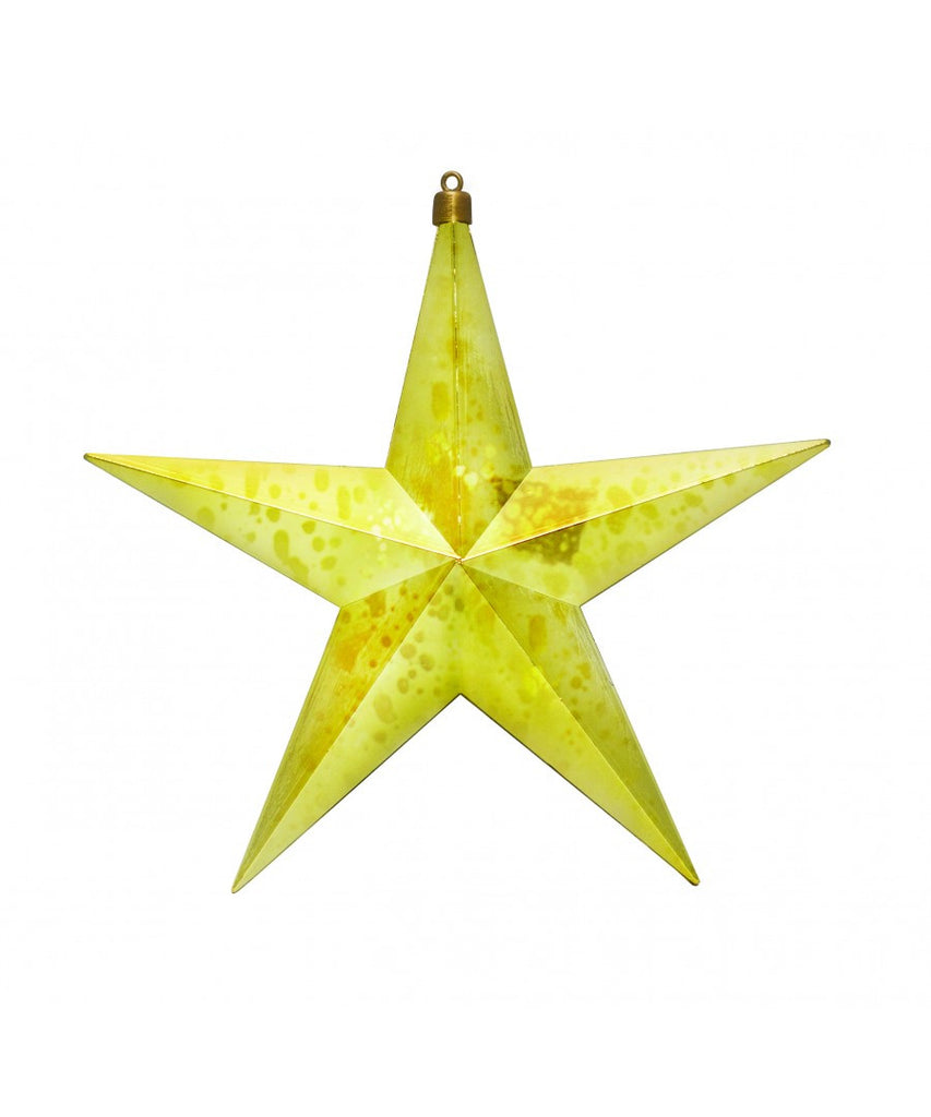 Five Pointed Star Loose Sprinkle Gold (Set of 24)