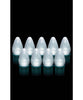 LED C7 Faceted Bulbs (Case of 25) 9 colors