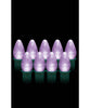 LED C9 Faceted Bulbs (Case of 25) 9 Colors