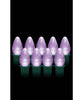 LED C7 Faceted Bulbs (Case of 25) 9 colors