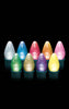 LED C7 Faceted Bulbs (Case of 25) 9 colors