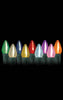 LED C9 Opaque Bulbs (Case of 25) 9 Colors