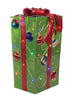 Lit Fiberglass Gift Box with Ornament Design (3 colors avail)