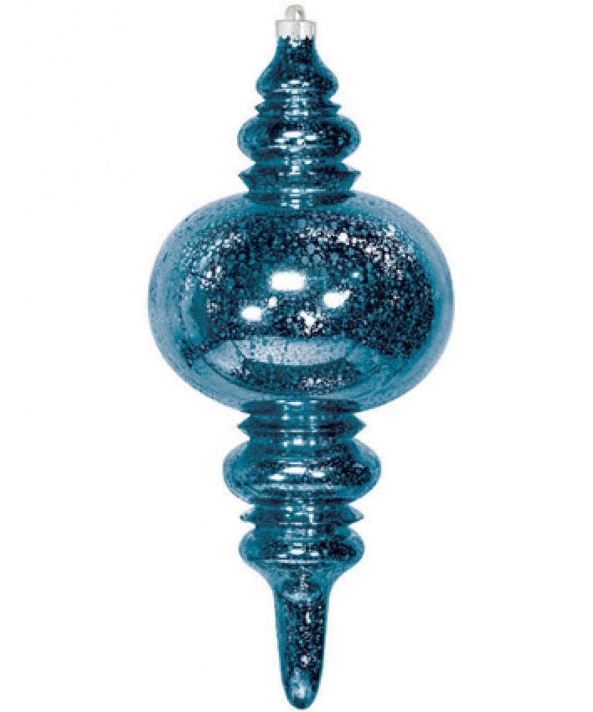 Mercury Finial Ornaments 7" and 13" (Sets of 12)