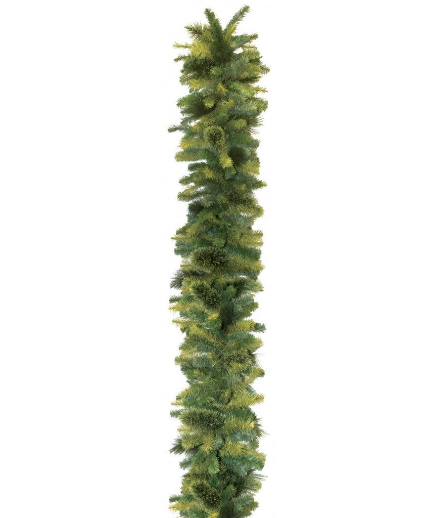 Mixed Foliage Garland  - 10' Sections (lit or unlit)