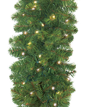 Mountain Pine Garland - 10' Sections (lit or unlit)