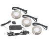 Omni-3 Low Voltage Puck Lights (3 Pack Kit) Available in Black, Nickel or White