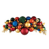 Ornament Clusters with LED Lights - 4 Color Themes