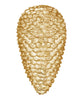 Pine Cones- Gold or Silver (2 sizes)