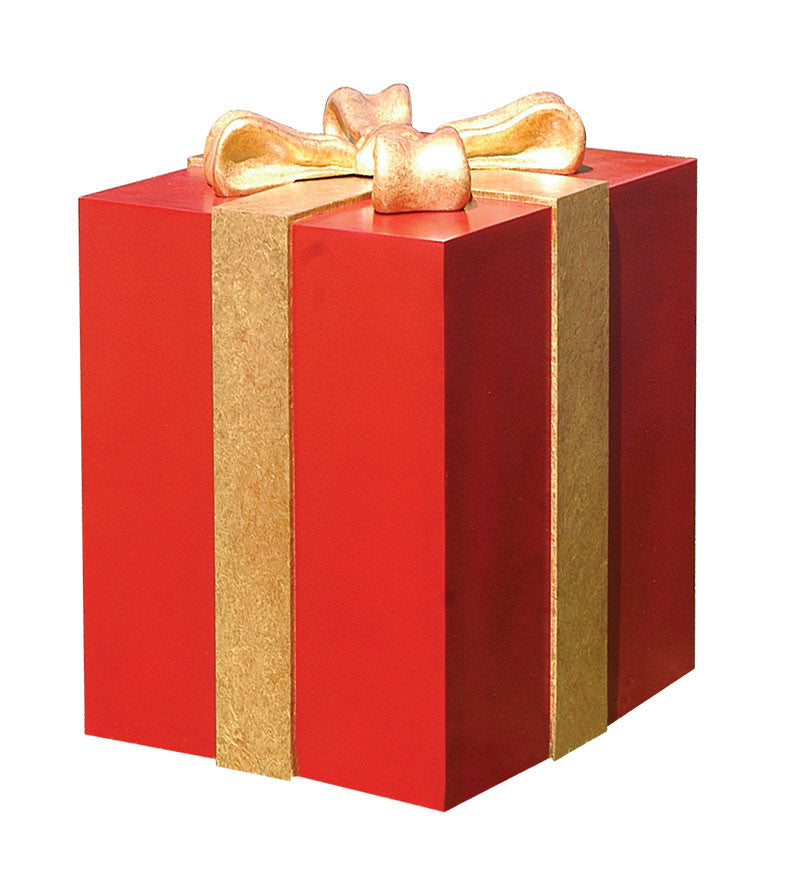 Red Giant Fiberglass Gift Box