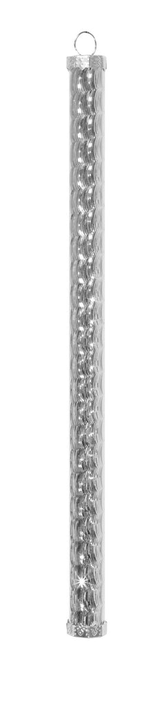 Spiral Reflective Tube Ornament (set of 12)