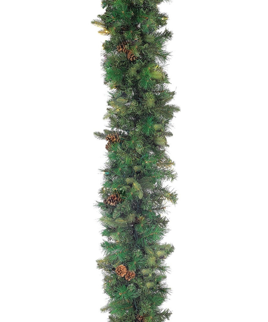 Scotch Pine Garland  - 10' Sections (lit or unlit)