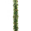 Mixed Foliage Garland  - 10' Sections (lit or unlit)