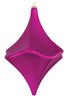 Short Diamond Finial Ornaments  - 6 Colors (set of 6)