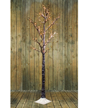 Snow Tree, with LED Warm White lights, low voltage