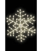 Pole Mount - LED 5' Snowflake, Star or Diamond Design